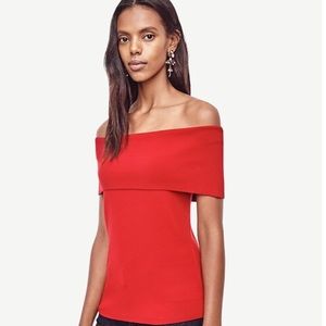 Appealing Ann Taylor Off Shoulder Sweater! 💋💄🌹